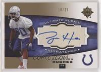 Ultimate Rookie Signatures - Daymeion Hughes [Good to VG‑EX] #/…