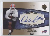 Ultimate Rookie Signatures - Dwayne Wright #/25