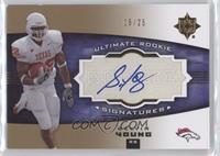 Ultimate Rookie Signatures - Selvin Young #/25