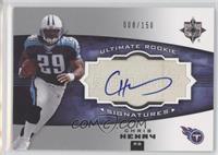 Ultimate Rookie Signatures - Chris Henry #/150