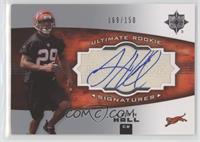 Ultimate Rookie Signatures - Leon Hall [Noted] #/150