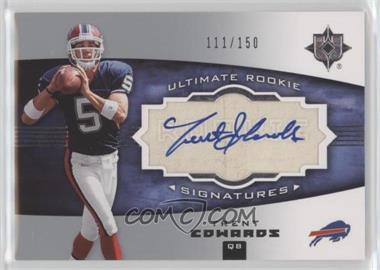 2007 Ultimate Collection - [Base] #127 - Ultimate Rookie Signatures - Trent Edwards /150