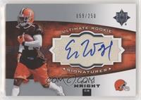 Ultimate Rookie Signatures - Eric Wright #/250