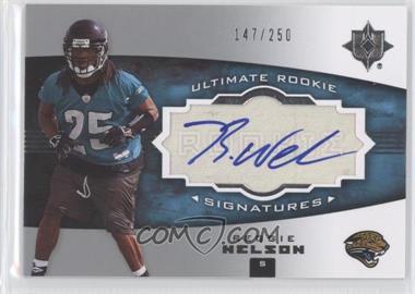 2007 Ultimate Collection - [Base] #154 - Ultimate Rookie Signatures - Reggie Nelson /250