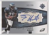 Ultimate Rookie Signatures - Tony Hunt #/250