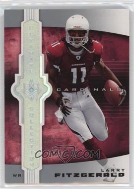 2007 Ultimate Collection - [Base] #3 - Larry Fitzgerald /400