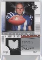 Anthony Gonzalez #/99