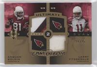 Anquan Boldin, Larry Fitzgerald [EX to NM] #/25