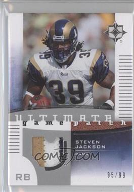 2007 Ultimate Collection - Ultimate Game Patch #UGP-SJ - Steven Jackson /99