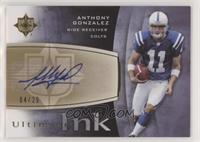 Anthony Gonzalez #/25