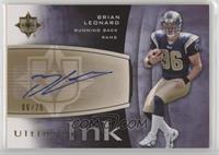 Brian Leonard #/25