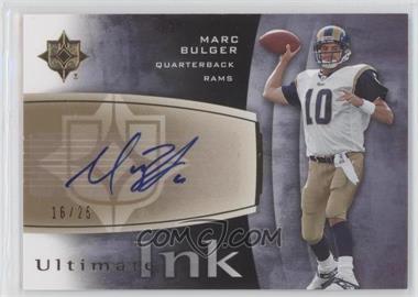 2007 Ultimate Collection - Ultimate Ink #INK-MB - Marc Bulger /25