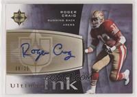 Roger Craig #/25