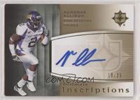 Aundrae Allison #/25