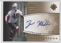 Zach Miller #/25