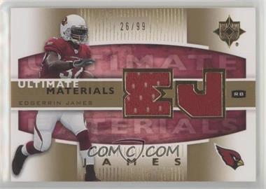 2007 Ultimate Collection - Ultimate Materials - Gold #UM-EJ - Edgerrin James /99