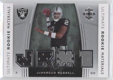 2007 Ultimate Collection - Ultimate Rookie Materials #URM-JR - JaMarcus Russell