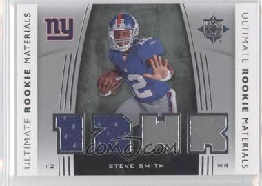 2007 Ultimate Collection - Ultimate Rookie Materials #URM-SS - Steve Smith