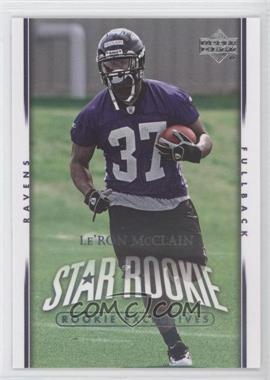 2007 Upper Deck - [Base] - Rookie Exclusives #211 - Star Rookie - Le'Ron McClain