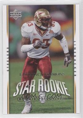 2007 Upper Deck - [Base] - Rookie Exclusives #255 - Star Rookie - Lawrence Timmons