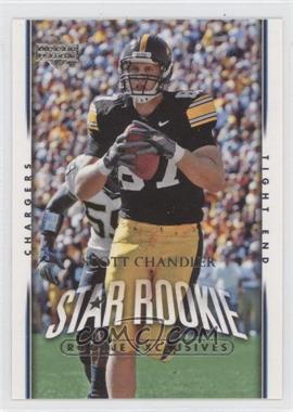 2007 Upper Deck - [Base] - Rookie Exclusives #259 - Star Rookie - Scott Chandler