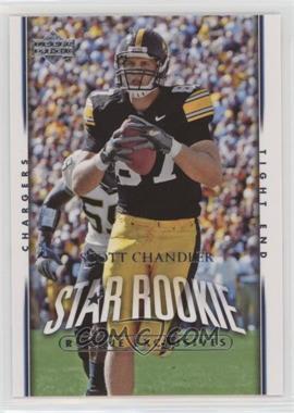 2007 Upper Deck - [Base] - Rookie Exclusives #259 - Star Rookie - Scott Chandler