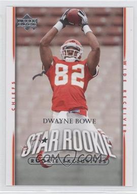 2007 Upper Deck - [Base] - Rookie Exclusives #285 - Star Rookie - Dwayne Bowe