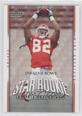 2007 Upper Deck - [Base] - Rookie Exclusives #285 - Star Rookie - Dwayne Bowe