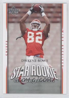 2007 Upper Deck - [Base] - Rookie Exclusives #285 - Star Rookie - Dwayne Bowe