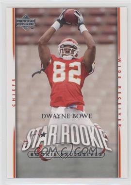 2007 Upper Deck - [Base] - Rookie Exclusives #285 - Star Rookie - Dwayne Bowe