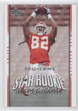 2007 Upper Deck - [Base] - Rookie Exclusives #285 - Star Rookie - Dwayne Bowe