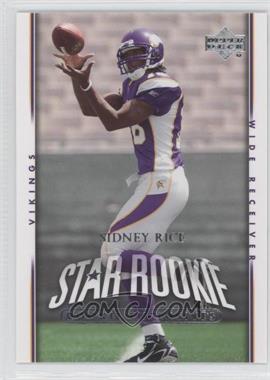 2007 Upper Deck - [Base] - Rookie Exclusives #293 - Star Rookie - Sidney Rice