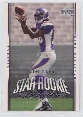 2007 Upper Deck - [Base] - Rookie Exclusives #293 - Star Rookie - Sidney Rice