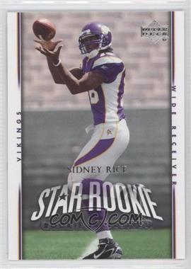 2007 Upper Deck - [Base] - Rookie Exclusives #293 - Star Rookie - Sidney Rice