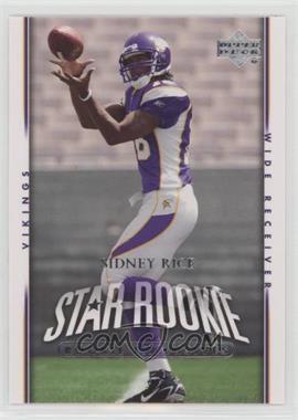 2007 Upper Deck - [Base] - Rookie Exclusives #293 - Star Rookie - Sidney Rice