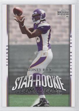 2007 Upper Deck - [Base] - Rookie Exclusives #293 - Star Rookie - Sidney Rice