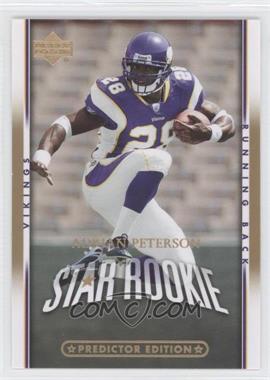 2007 Upper Deck - [Base] - Star Rookies Predictor Edition #279 - Star Rookie - Adrian Peterson