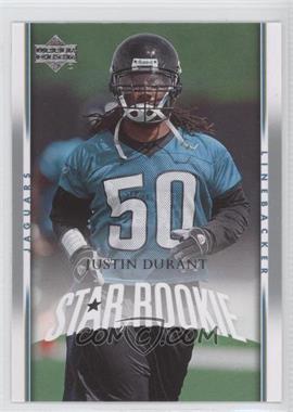 2007 Upper Deck - [Base] - Target Exclusive #235 - Star Rookie - Justin Durant