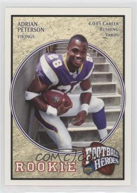 2007 Upper Deck - Football Heroes #86 - Adrian Peterson