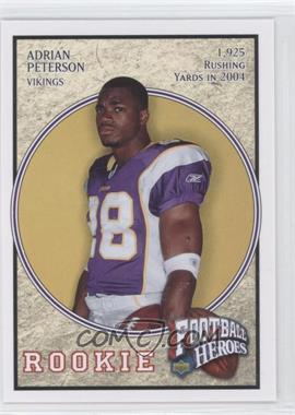 2007 Upper Deck - Football Heroes #87 - Adrian Peterson