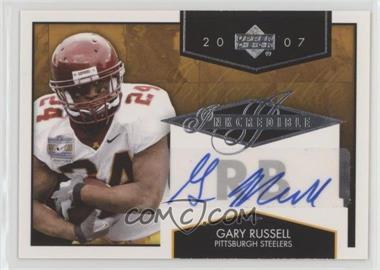 2007 Upper Deck - Inkcredible #INK-GR - Gary Russell