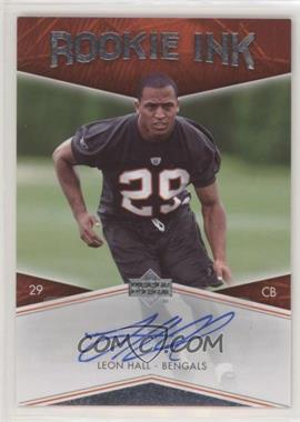 2007 Upper Deck - Rookie Ink #RI-LH - Leon Hall