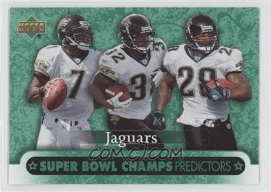 2007 Upper Deck - Super Bowl Champs Predictors #SBP-15 - Jacksonville Jaguars Team