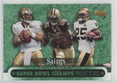 2007 Upper Deck - Super Bowl Champs Predictors #SBP-20 - New Orleans Saints Team