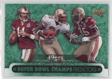 2007 Upper Deck - Super Bowl Champs Predictors #SBP-27 - San Francisco 49ers