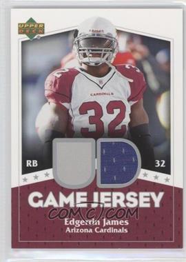 2007 Upper Deck - UD Game Jersey #UDGJ-EJ - Edgerrin James