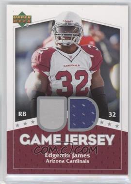 2007 Upper Deck - UD Game Jersey #UDGJ-EJ - Edgerrin James