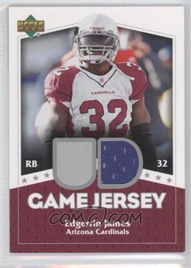 2007 Upper Deck - UD Game Jersey #UDGJ-EJ - Edgerrin James