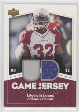 2007 Upper Deck - UD Game Jersey #UDGJ-EJ - Edgerrin James