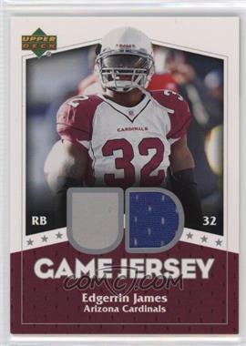 2007 Upper Deck - UD Game Jersey #UDGJ-EJ - Edgerrin James